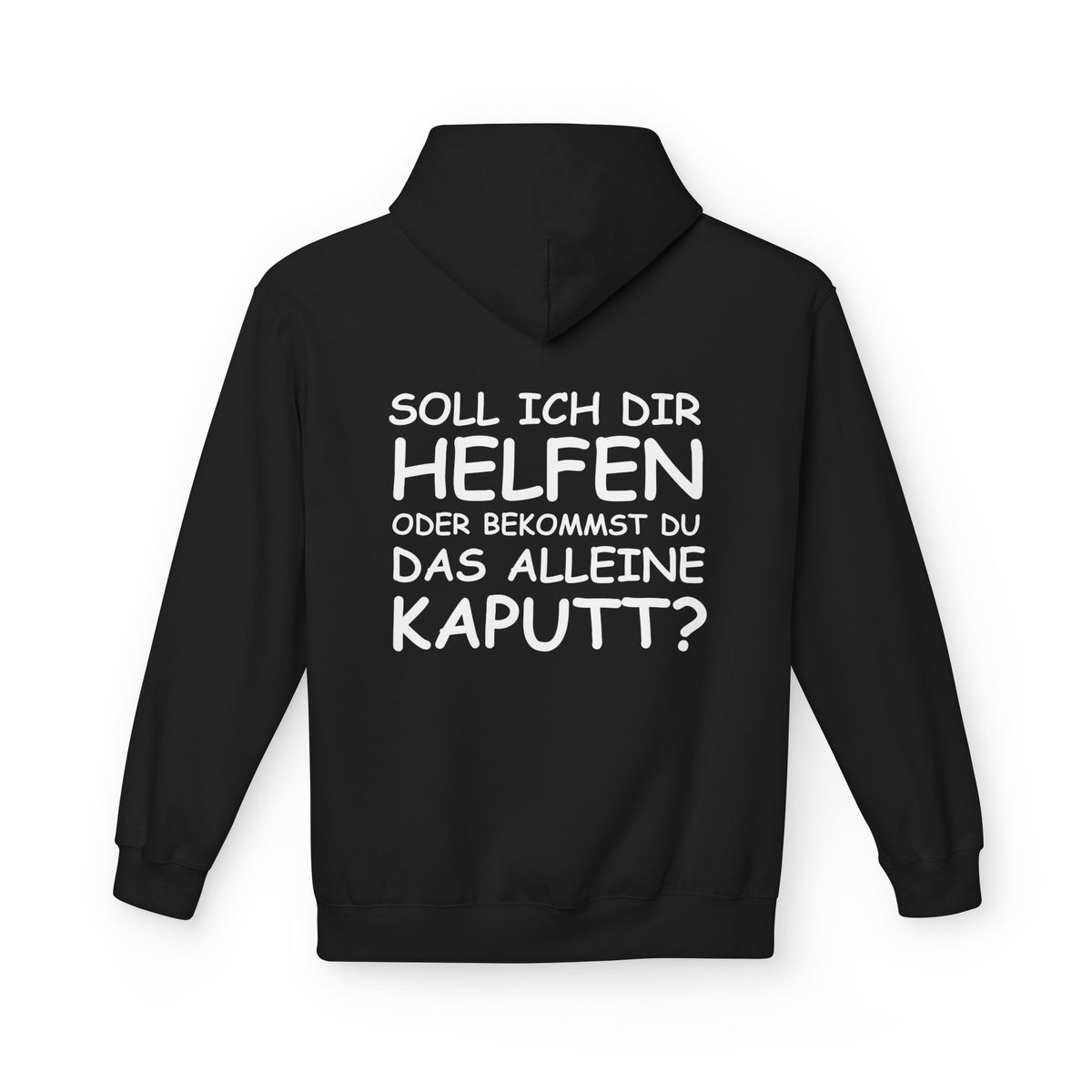 Soll ich dir helfen ? Premium Hoodie