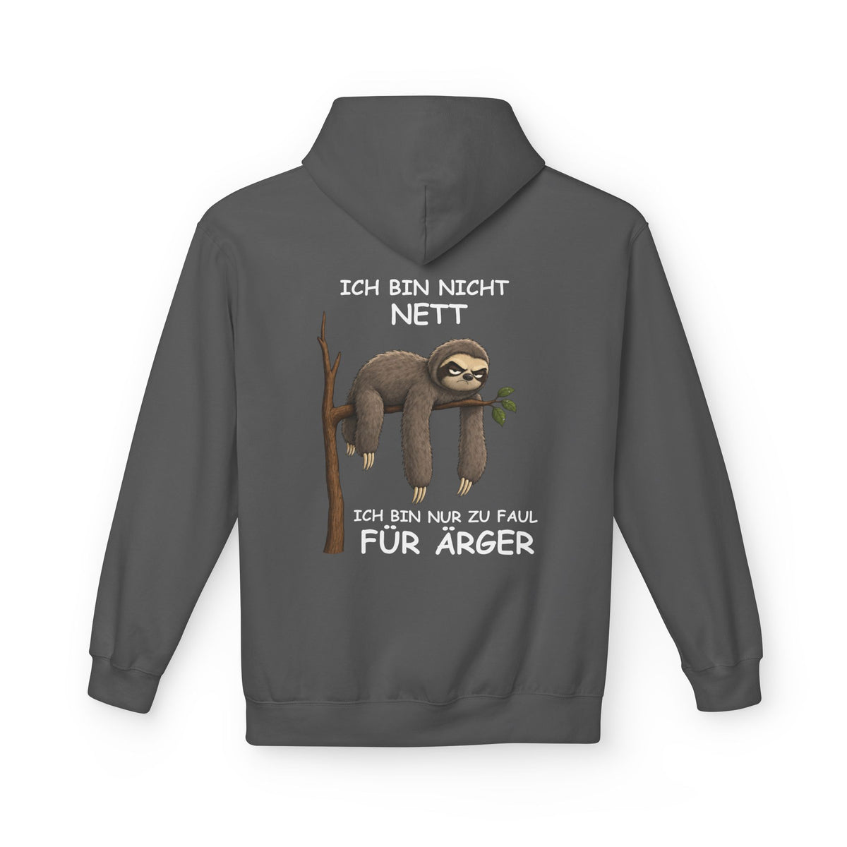 Nicht Nett Unisex Premium Hoodie