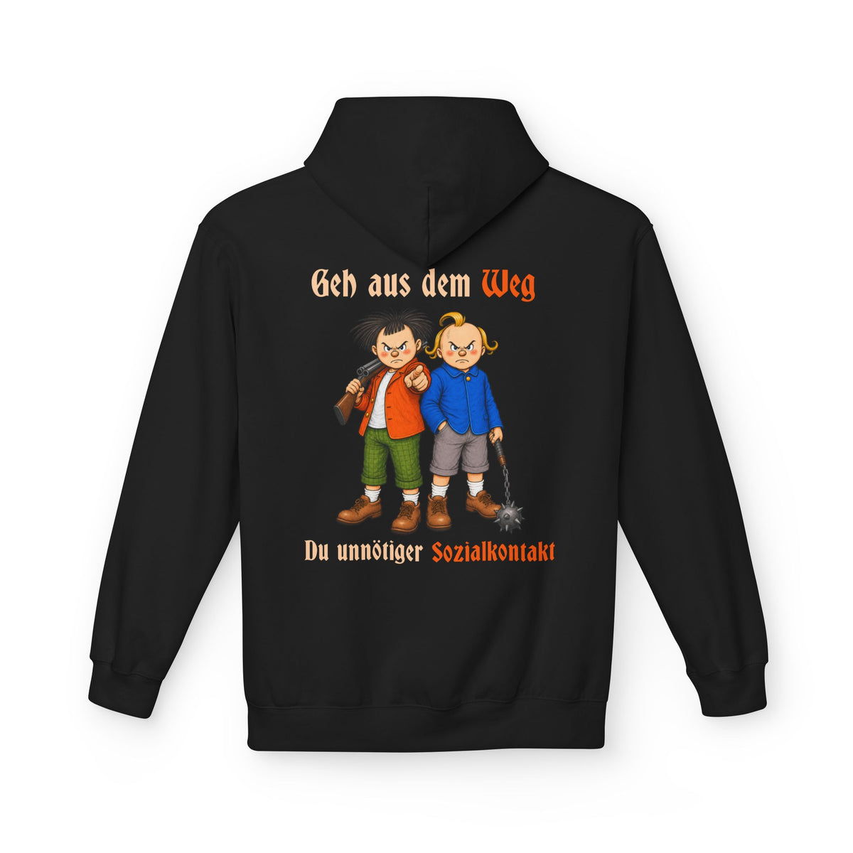 Aus dem Weg Premium Hoodie