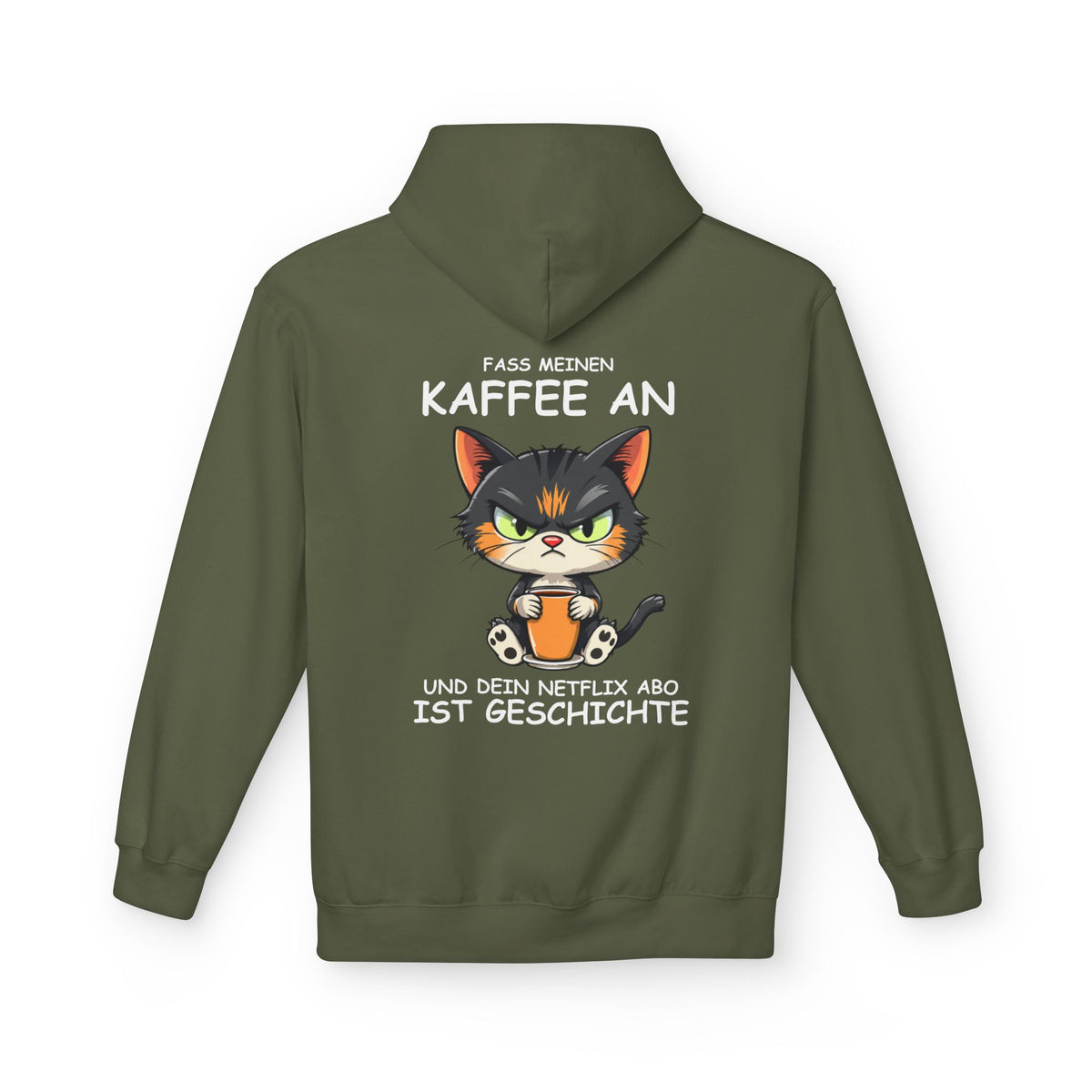 Faß meinen Kaffee an Unisex Premium Hoodie