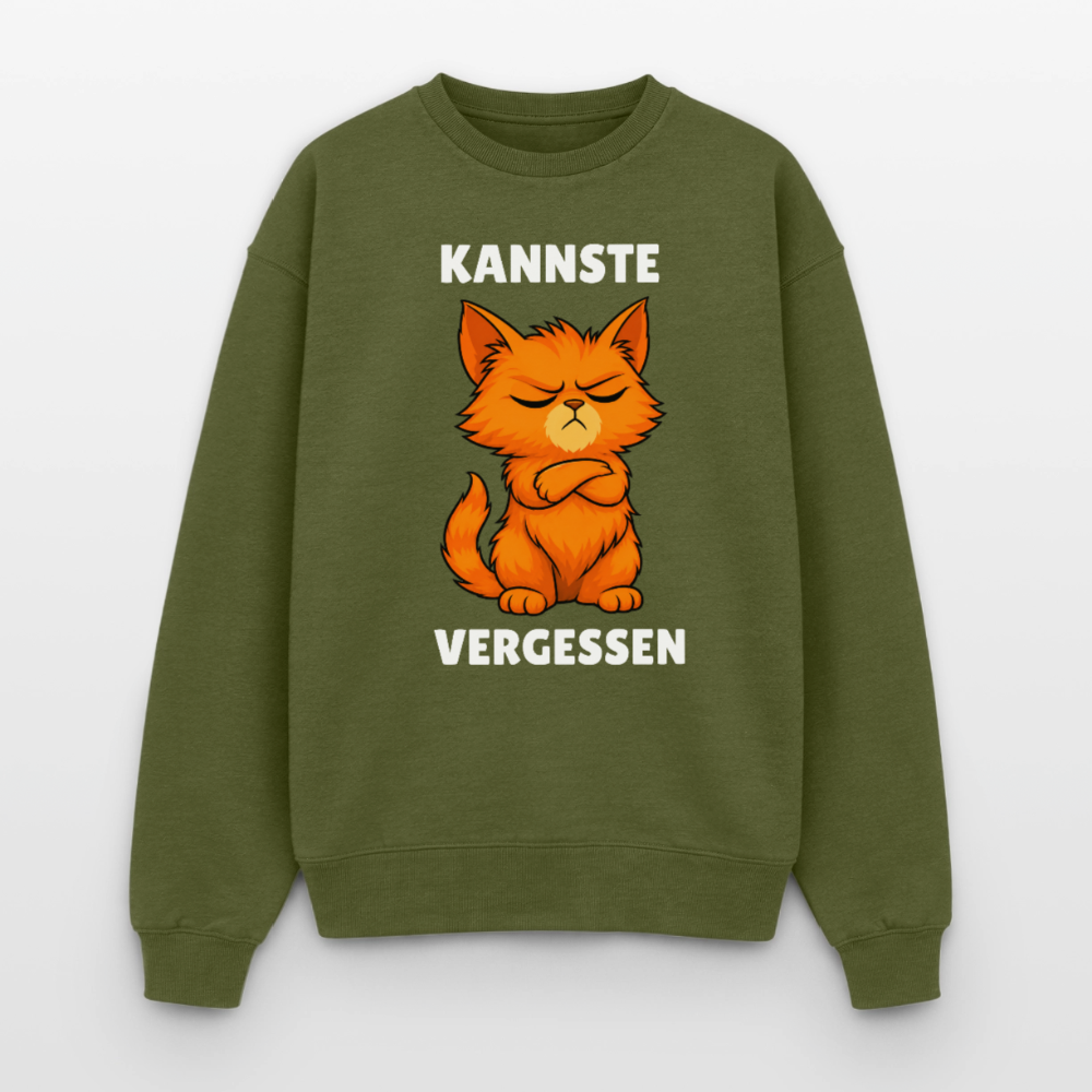 Kannste vergessen Oversized Heavyweight Sweater - Khaki