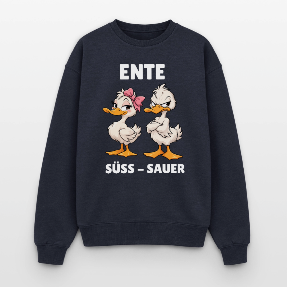 Ente Oversized Heavyweight Sweater - Navy