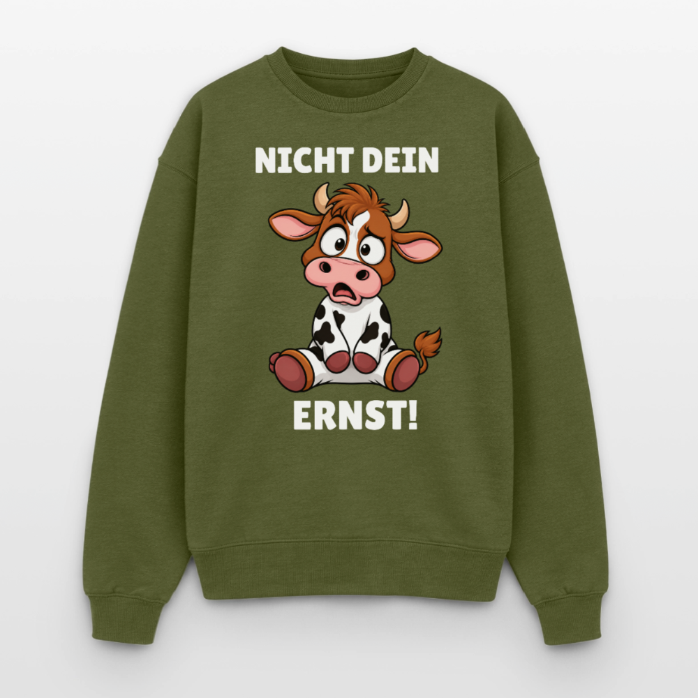 Oversized Heavyweight Sweater - Khaki