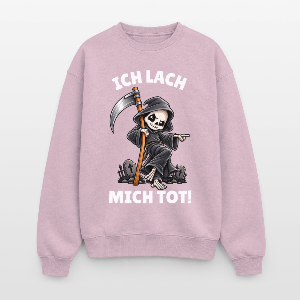 Ich lach Oversized Heavyweight Sweater - Altrosa
