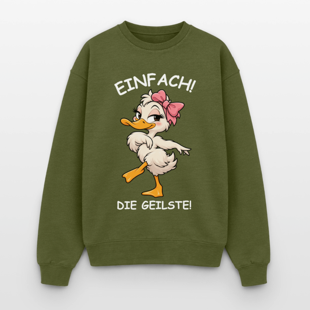 Die Geilste Oversized Heavyweight Sweater - Khaki