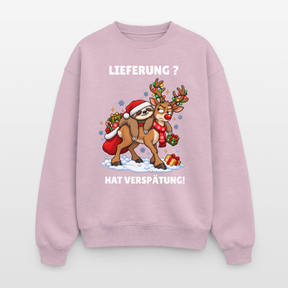 Lieferung Oversized Heavyweight Sweater - Altrosa