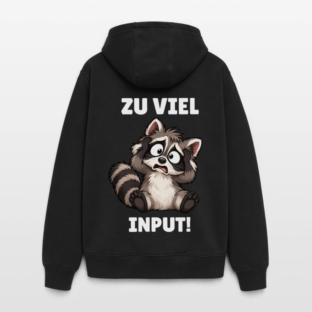 Zu Viel Input Oversized Heavyweight - black