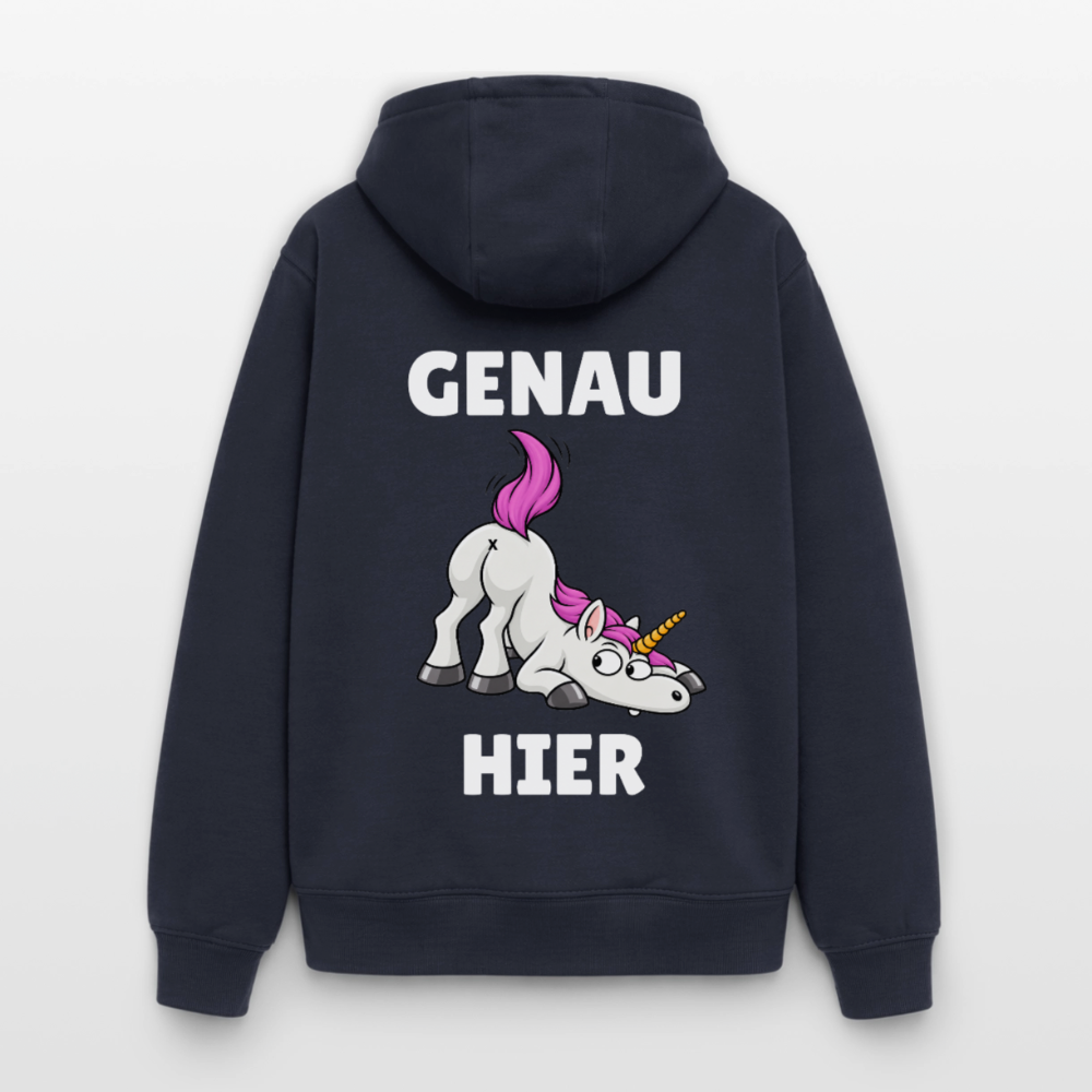Genau hier Oversized Heavyweight - Navy