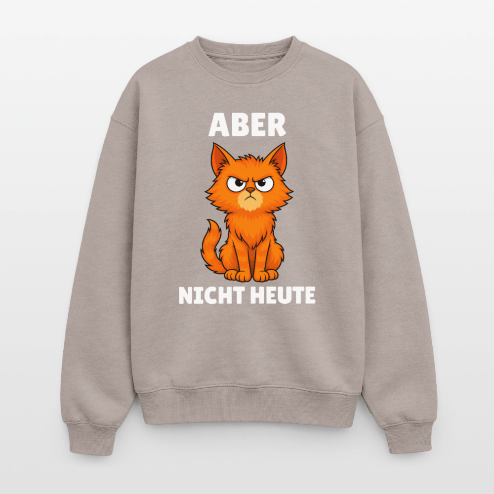 Nicht Heute Oversized Heavyweight Sweater - Taupe