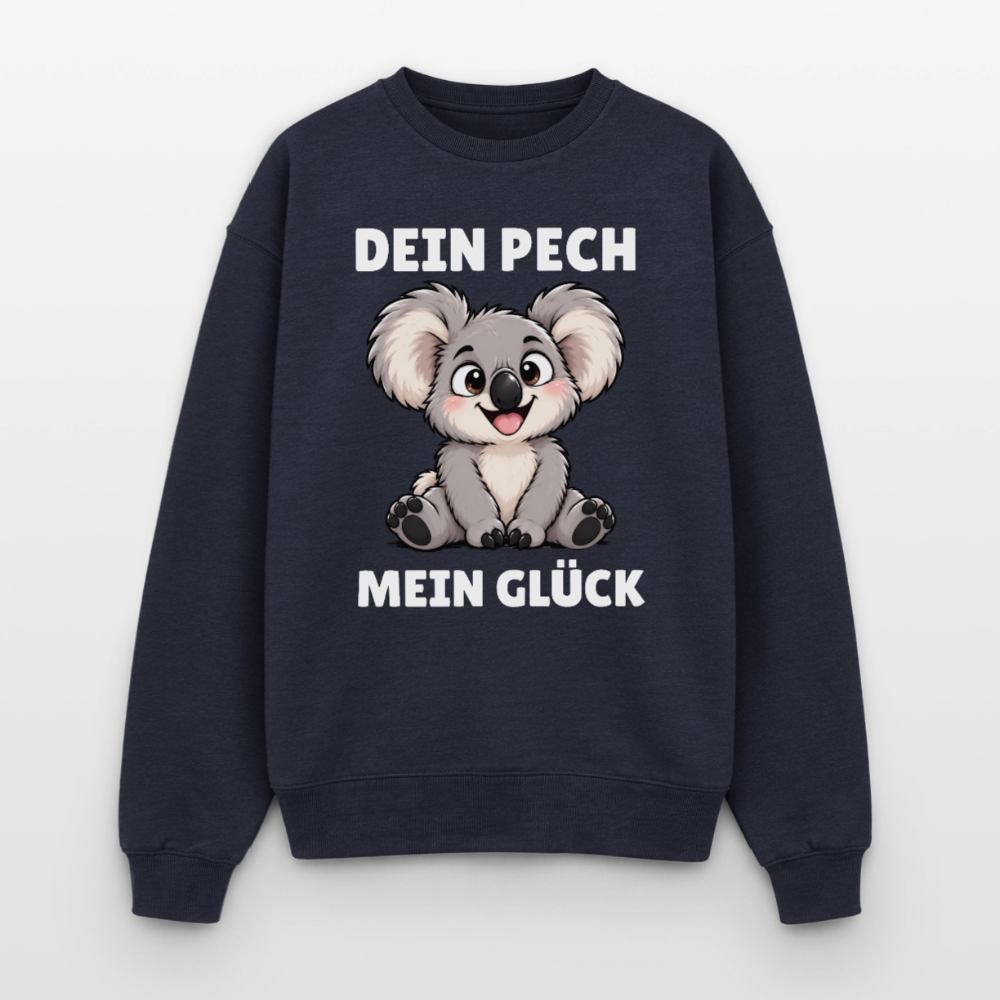 Dein Pech Oversized Heavyweight Sweater - Navy