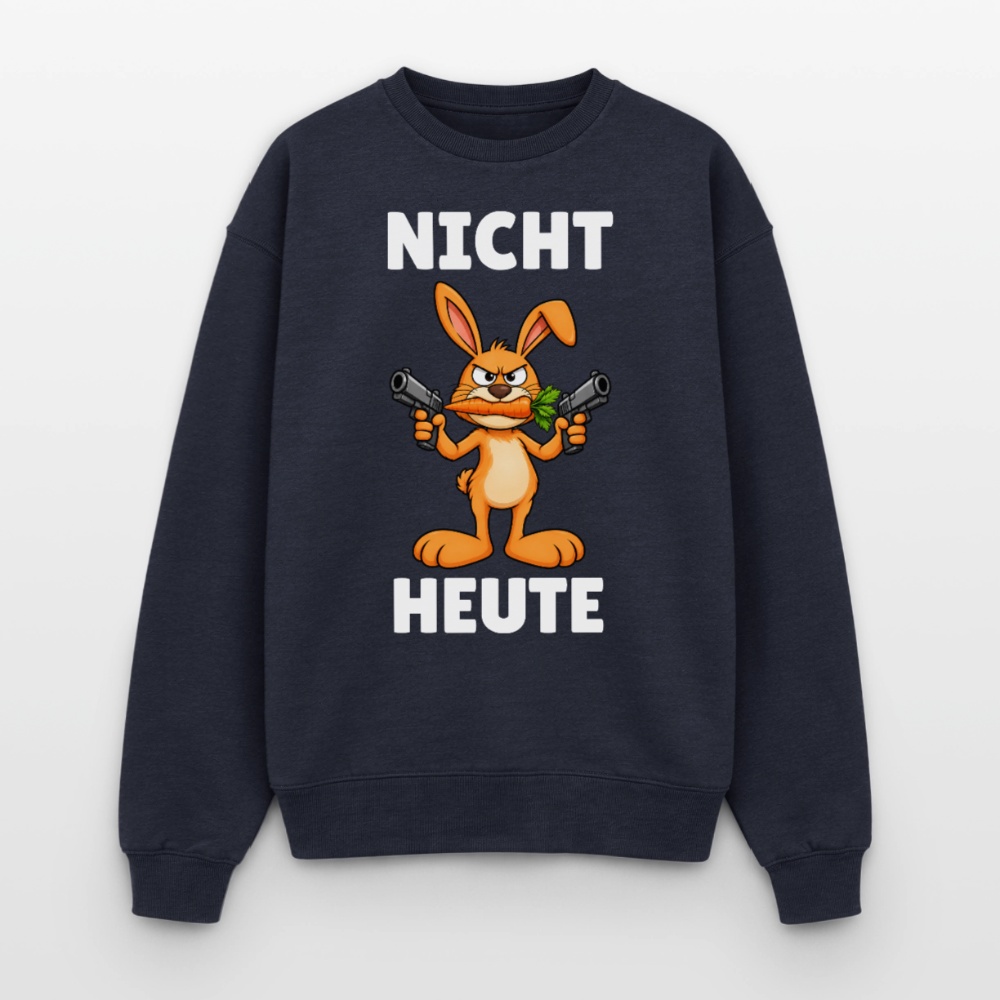 Nicht Heute Oversized Heavyweight Sweater - Navy