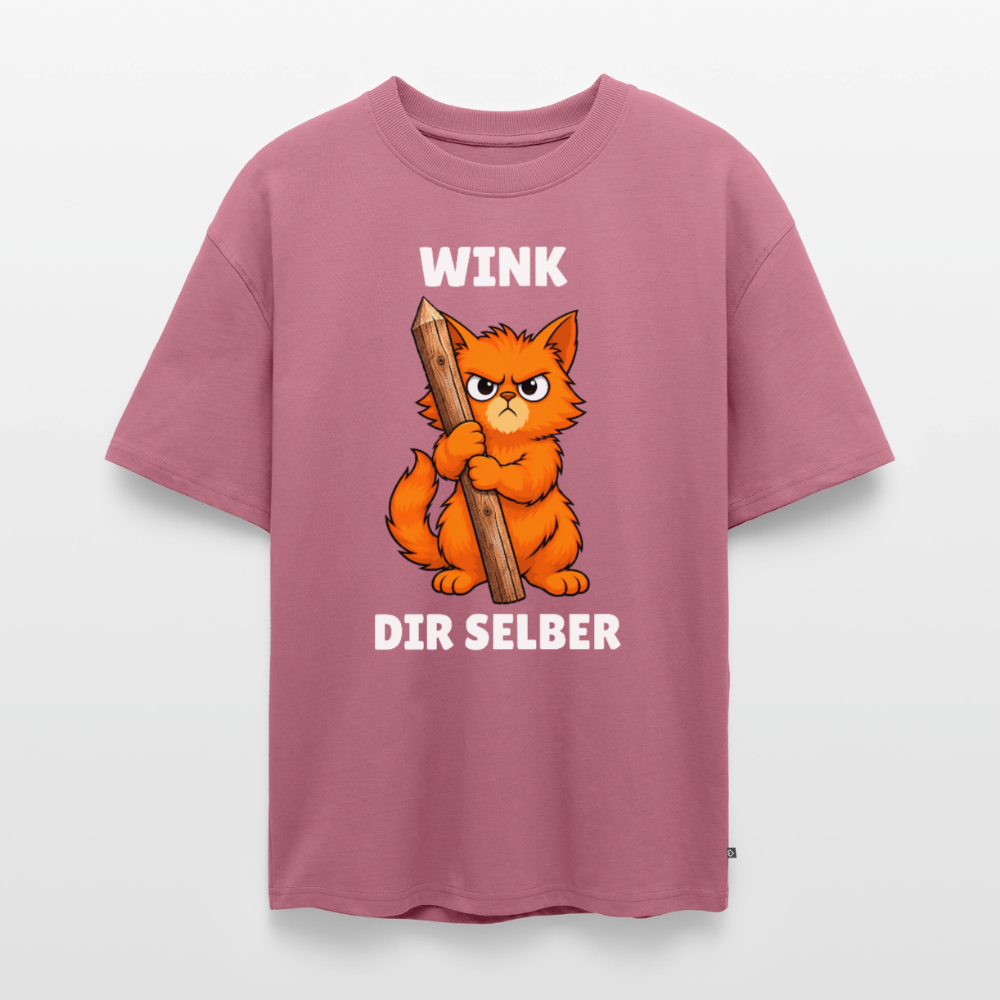 Wink dir selber Unisex Premium Oversized Organic T-Shirt - Mauve