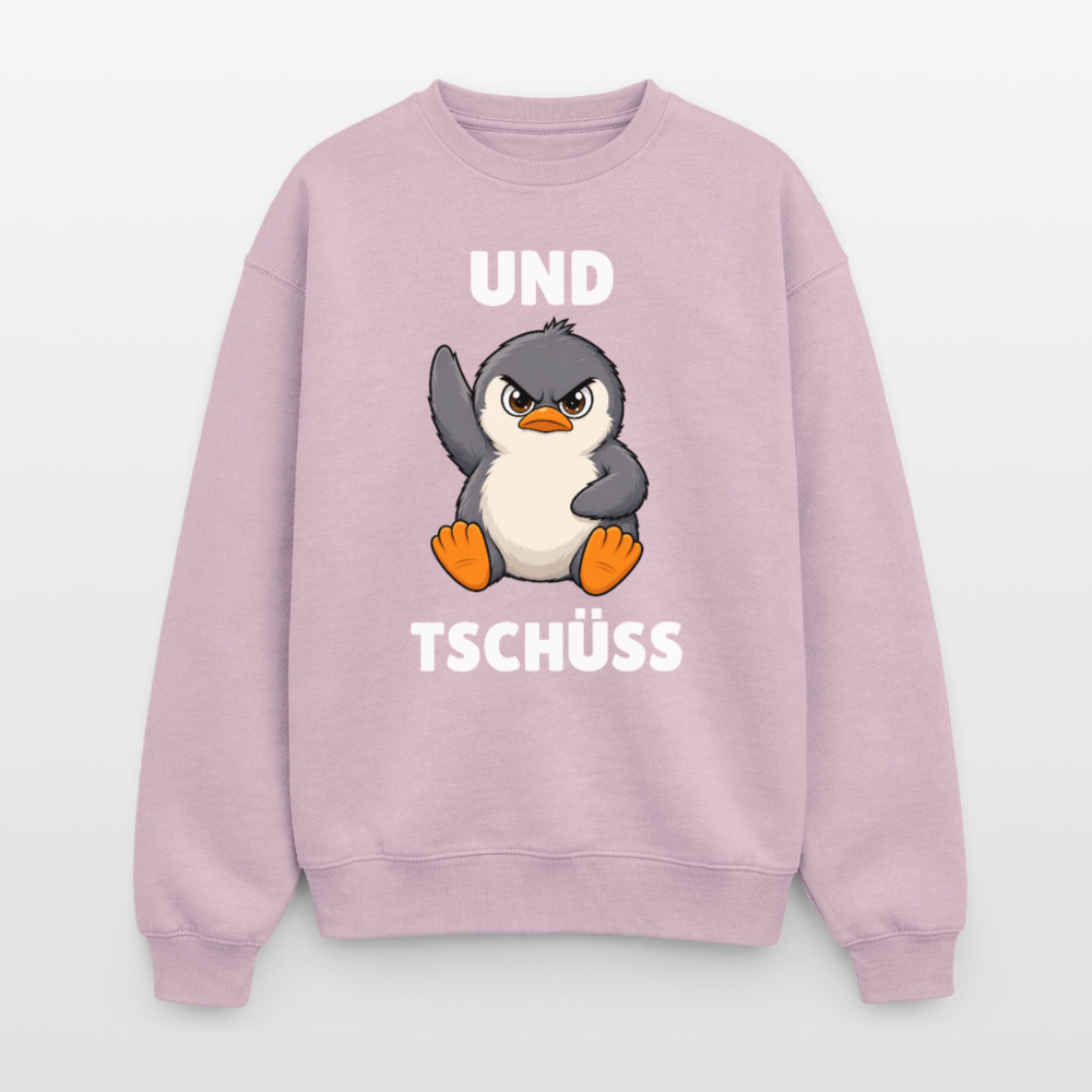 Und Tschüss Oversized Heavyweight Sweater - Altrosa