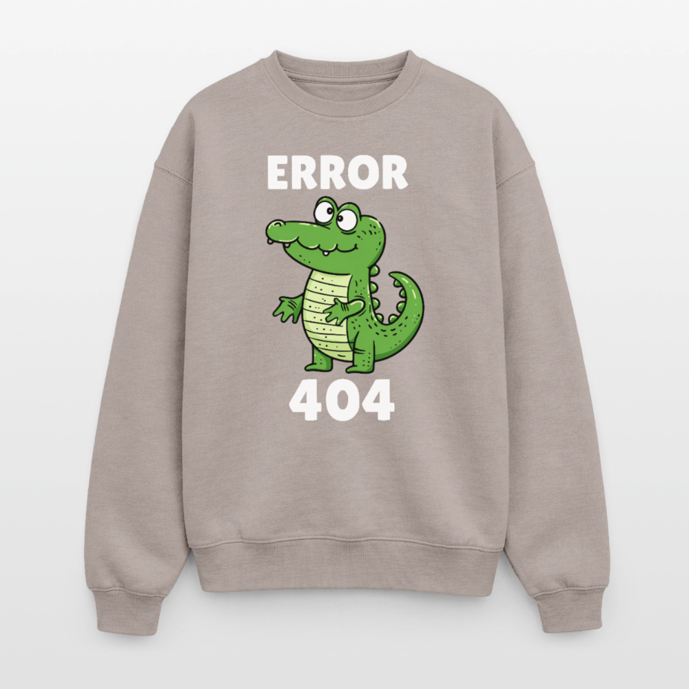 Error Oversized Heavyweight Sweater - Taupe