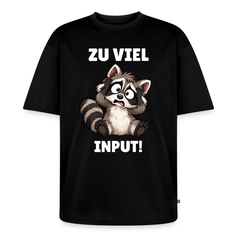Unisex Premium Oversized Organic T-Shirt - black