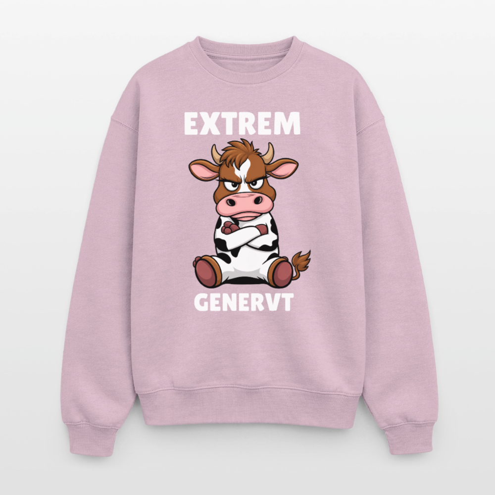 Extrem genervt Oversized Heavyweight Sweater - Altrosa