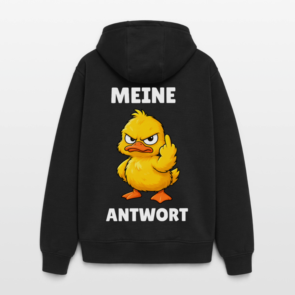 Meine Antwort Oversized Heavyweight - Schwarz