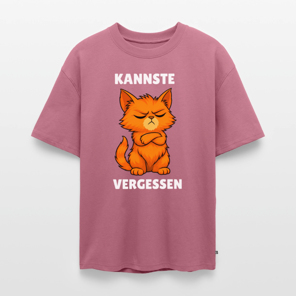 Kannste vergessen Unisex Premium Oversized Organic T-Shirt - Mauve
