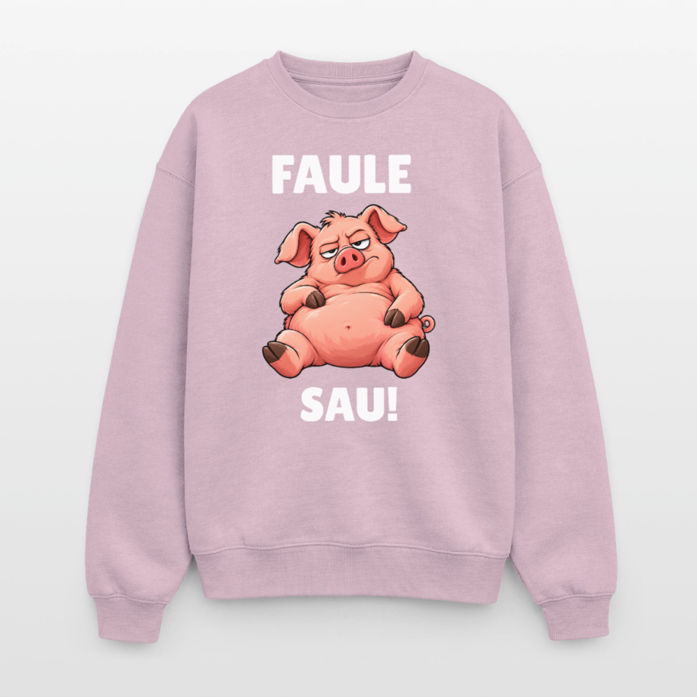 Faule Sau Oversized Heavyweight Sweater - Altrosa