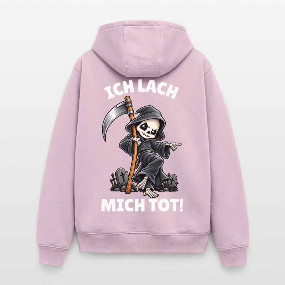 Ich lach Oversized Heavyweight Hoodie - Altrosa