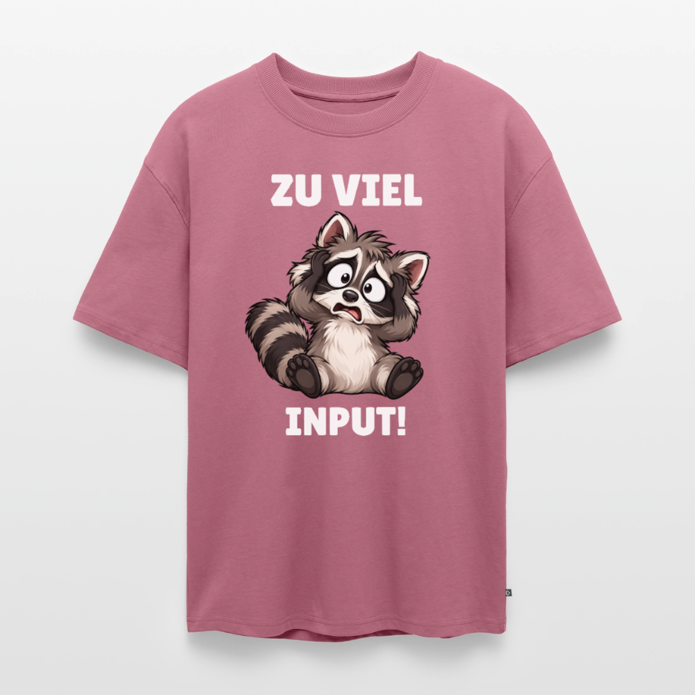 Unisex Premium Oversized Organic T-Shirt - mauve