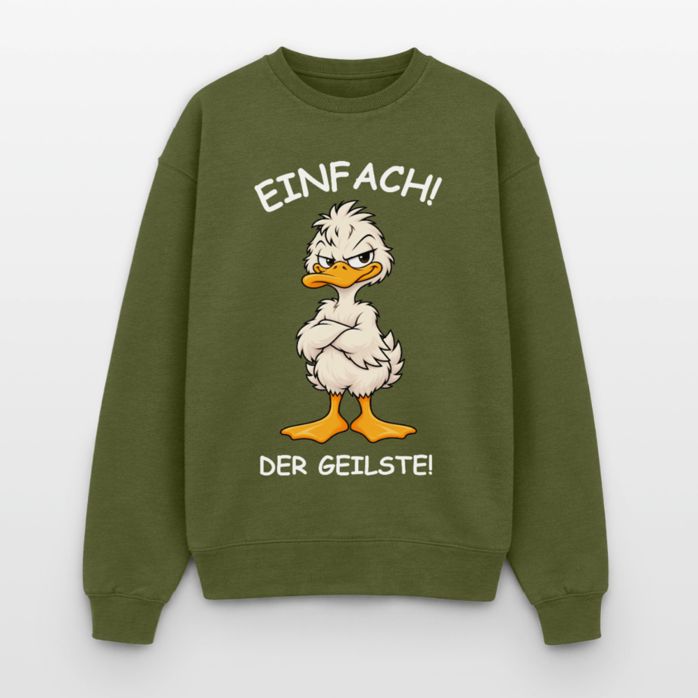 Der Geilste Oversized Heavyweight Sweater - Khaki