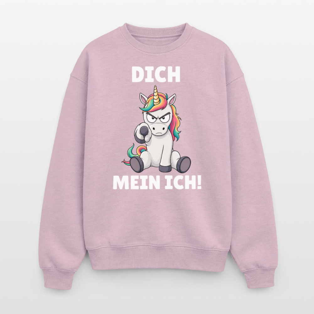 Dich mein ich Oversized Heavyweight Sweater - Altrosa