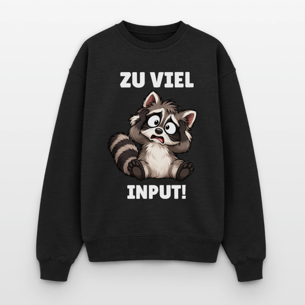 Oversized Heavyweight Unisex Sweatshirt - Schwarz