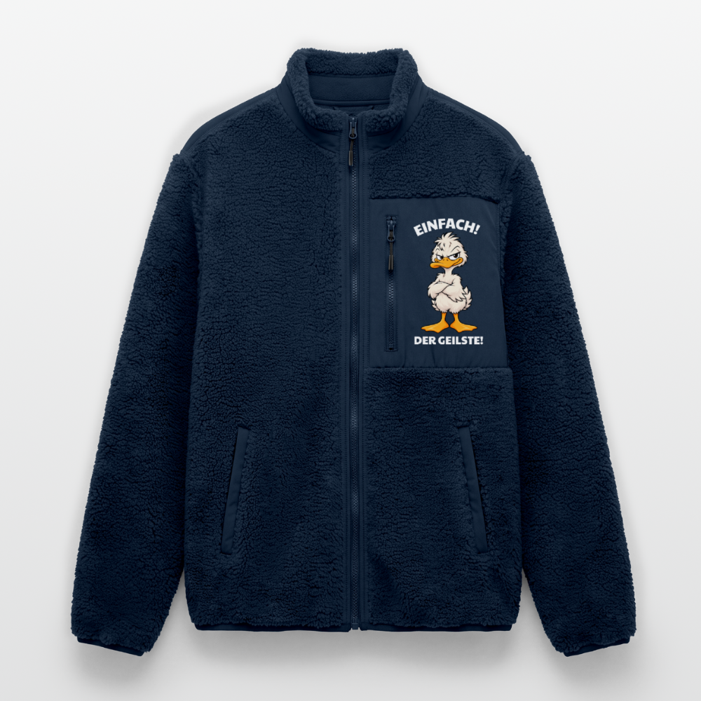Der Geilste Unisex Sherpajacke von Stanley/Stella - Navy