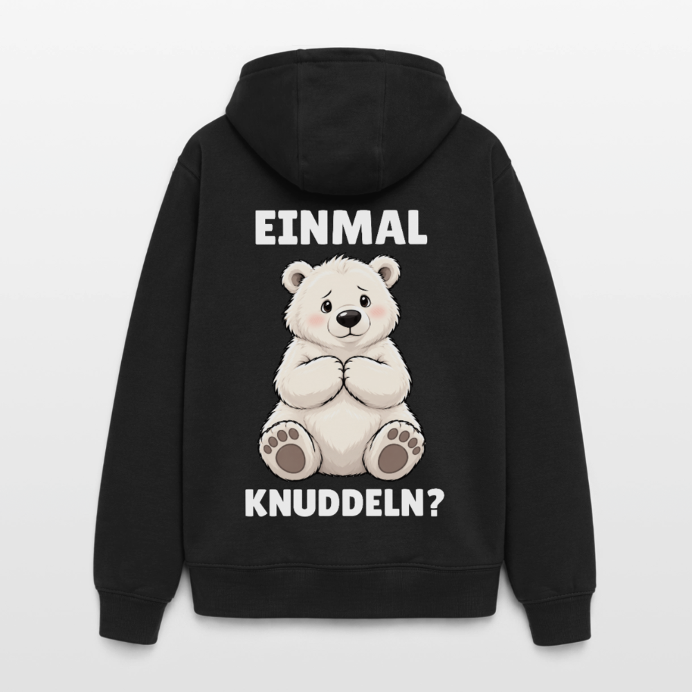 Einmal knuddeln Oversized Heavyweight - Schwarz