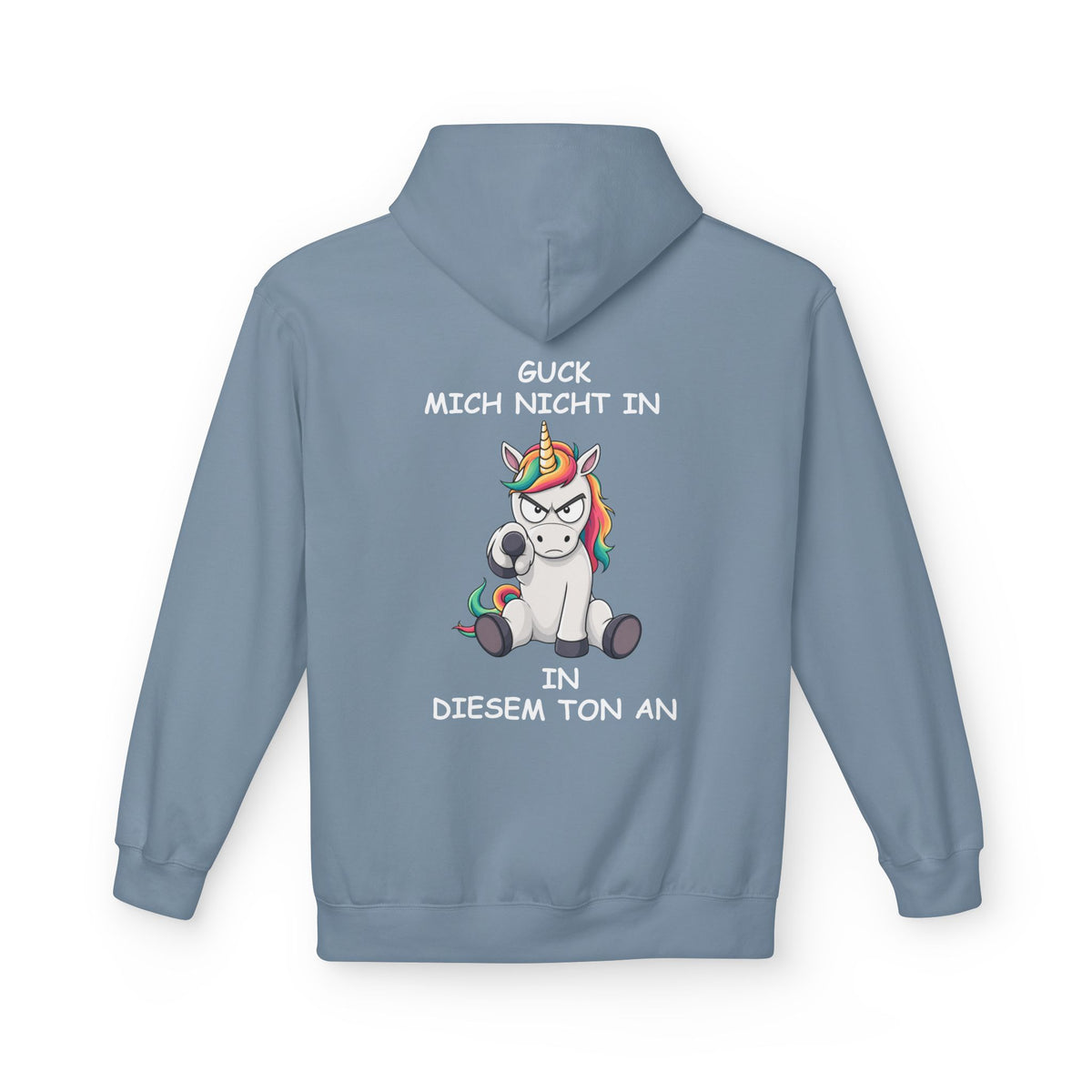 Guck mich nicht Unisex Premium Hoodie