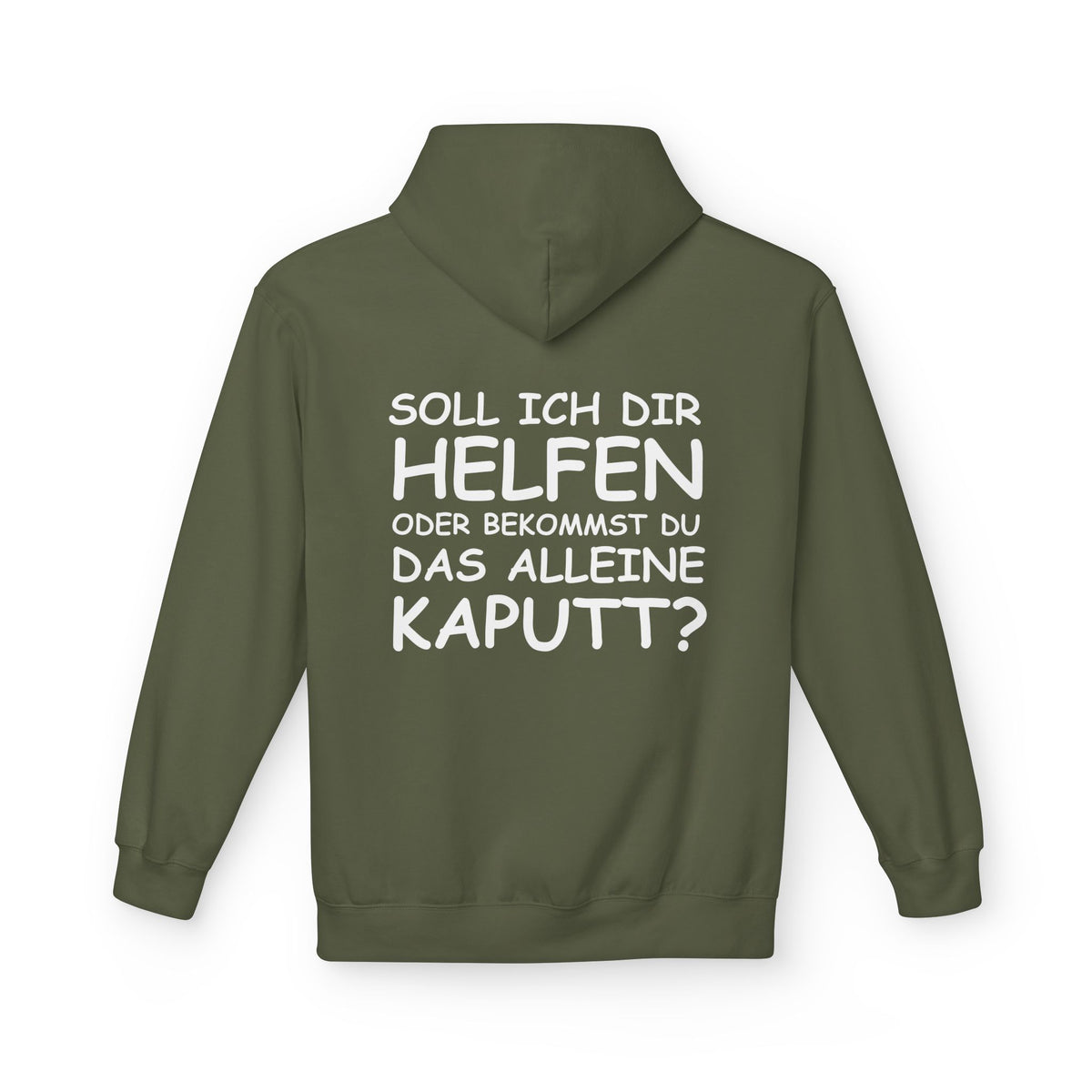 Soll ich dir helfen ? Premium Hoodie
