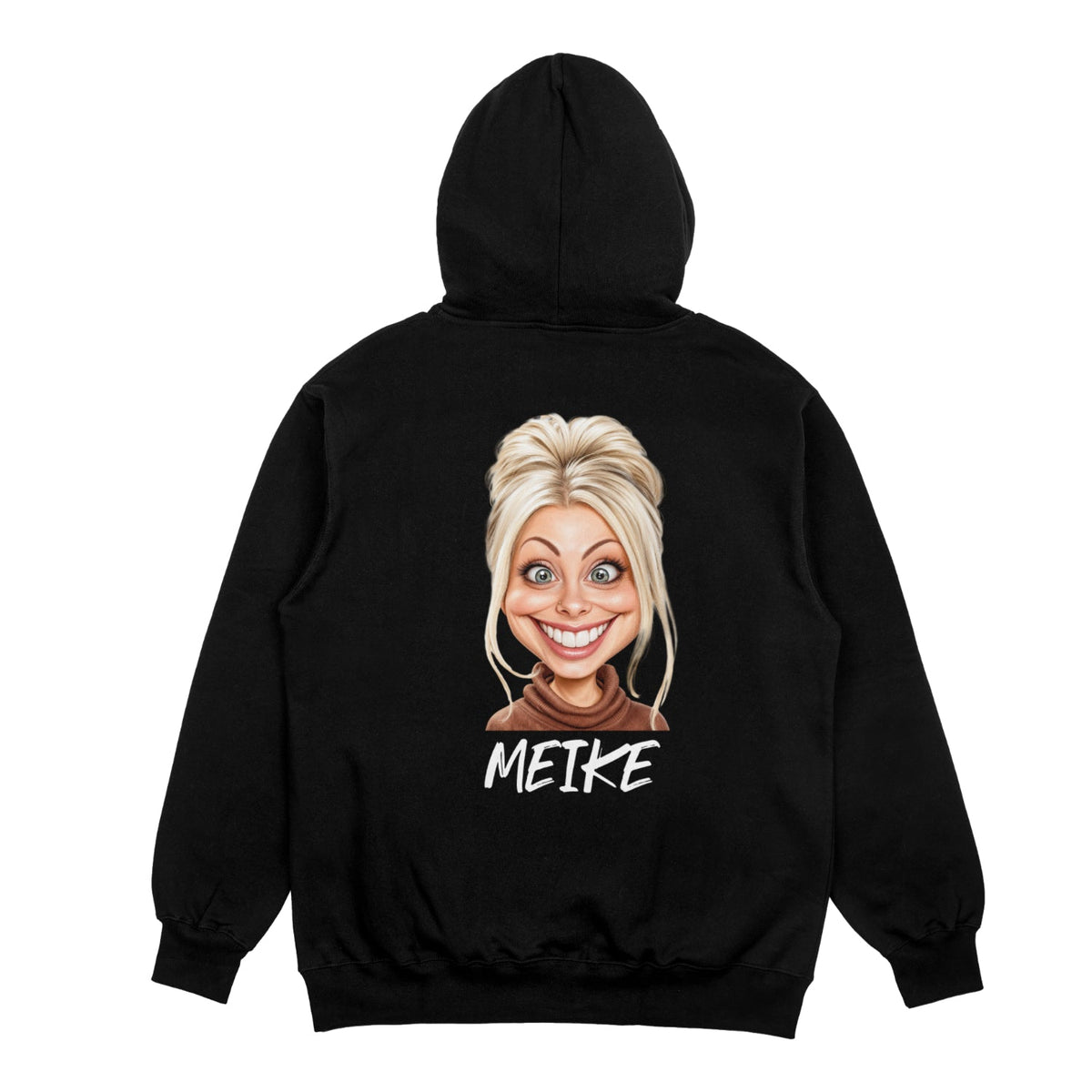 Dein Cartoon Design – Hoodie mit Karikatur und Namen