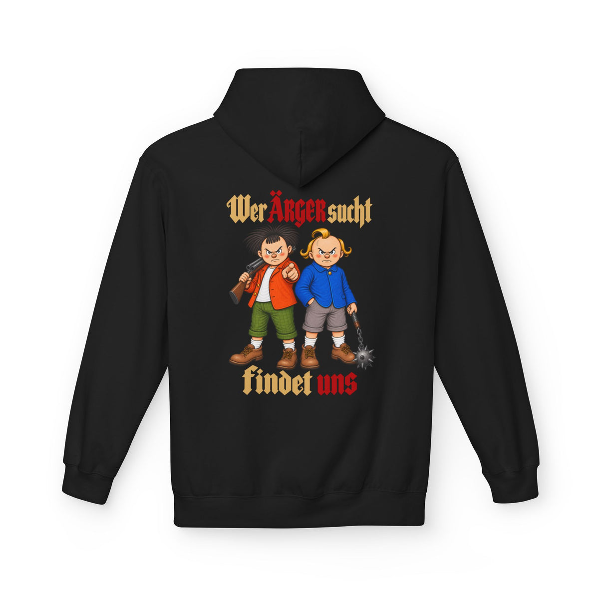 Wer Ärger sucht Unisex Premium Hoodie