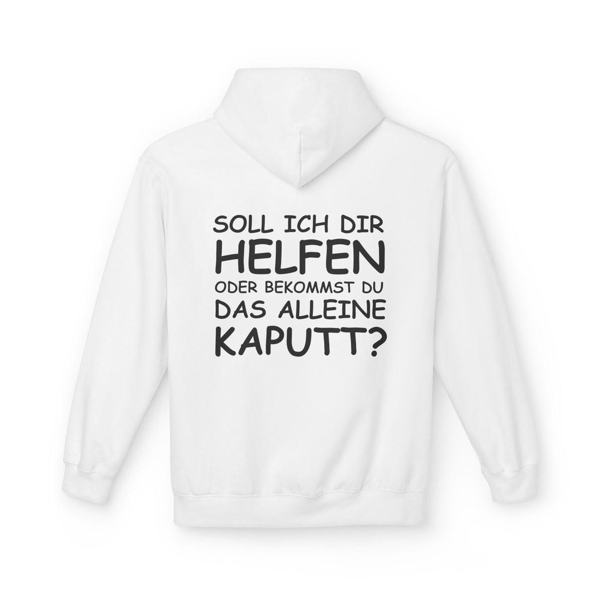 Soll ich dir helfen ? Premium Hoodie