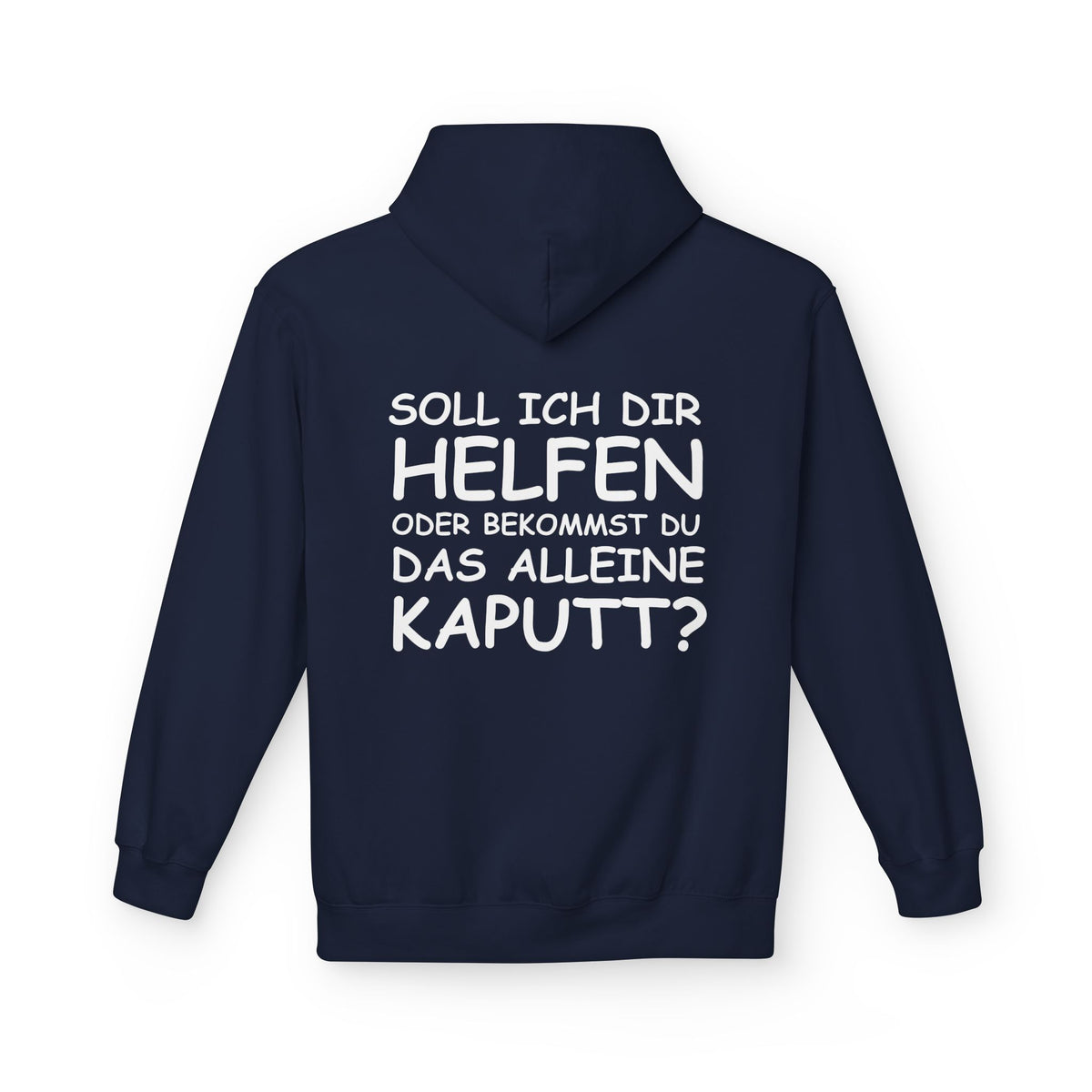 Soll ich dir helfen ? Premium Hoodie