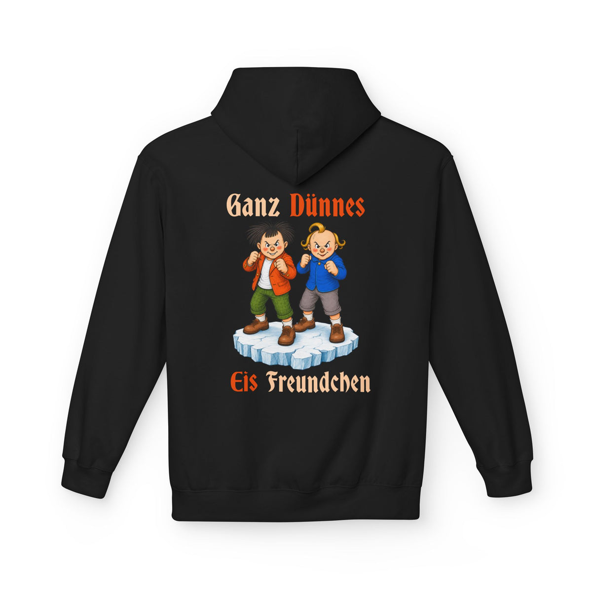 Ganz dünnes Eis Unisex Premium Hoodie