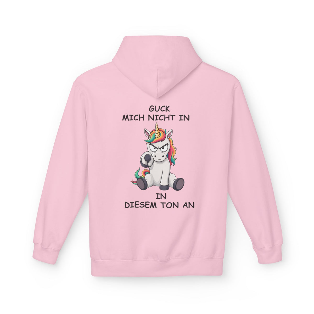 Guck mich nicht Unisex Premium Hoodie