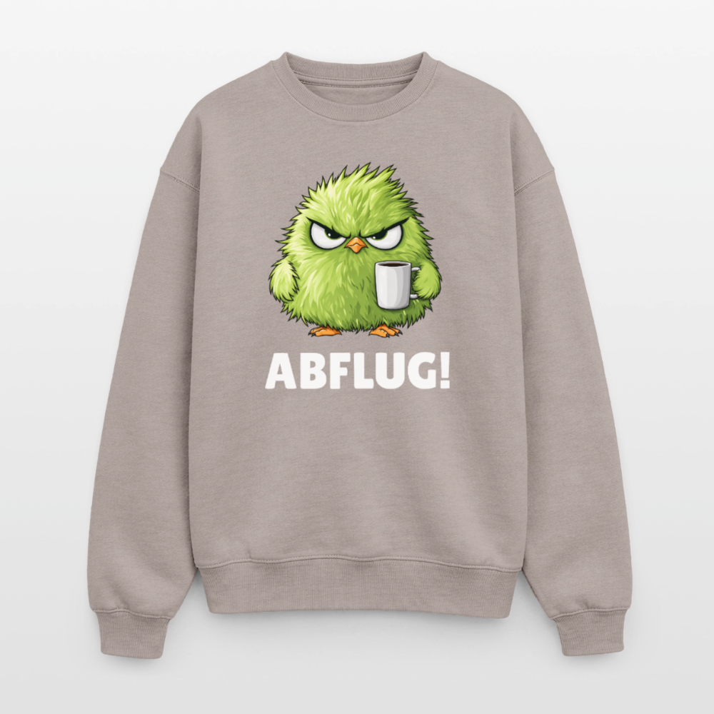 Abflug Oversized Heavyweight Sweater - Taupe