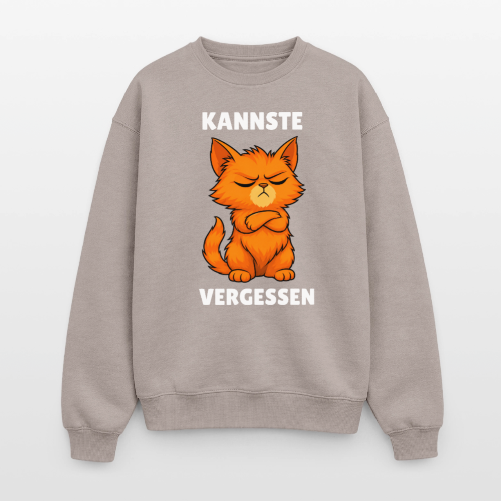 Kannste vergessen Oversized Heavyweight Sweater - Taupe