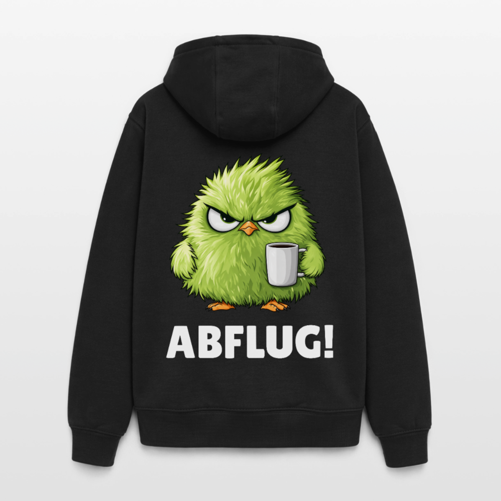 Abflug Oversized Heavyweight - Schwarz