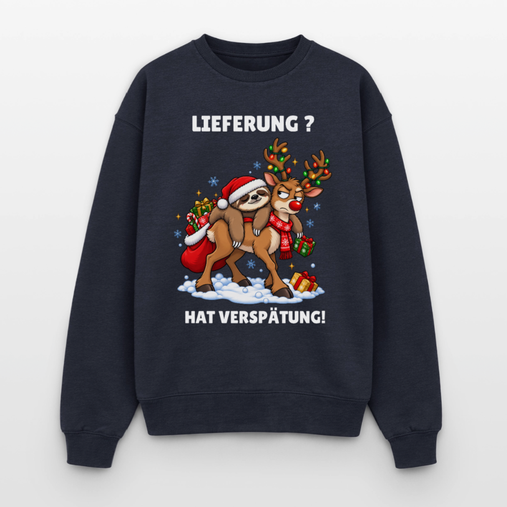 Lieferung Oversized Heavyweight Sweater - Navy