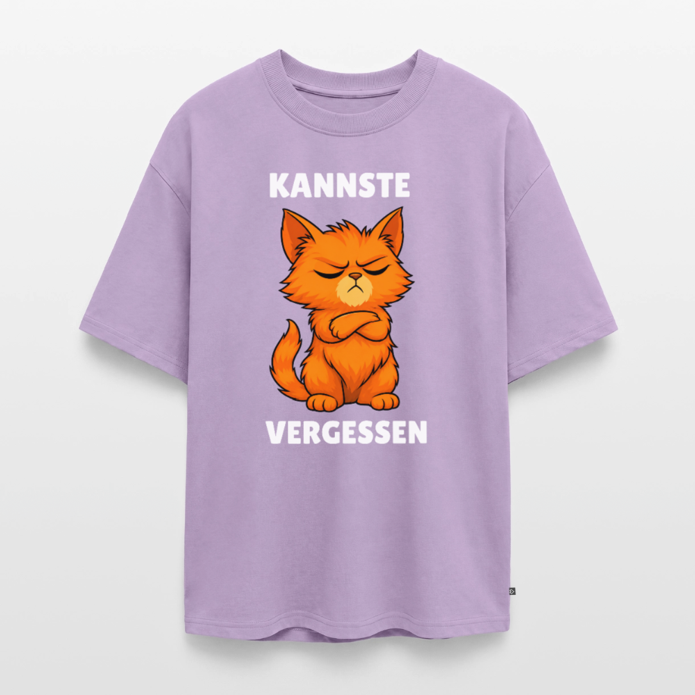 Kannste vergessen Unisex Premium Oversized Organic T-Shirt - Lavendel