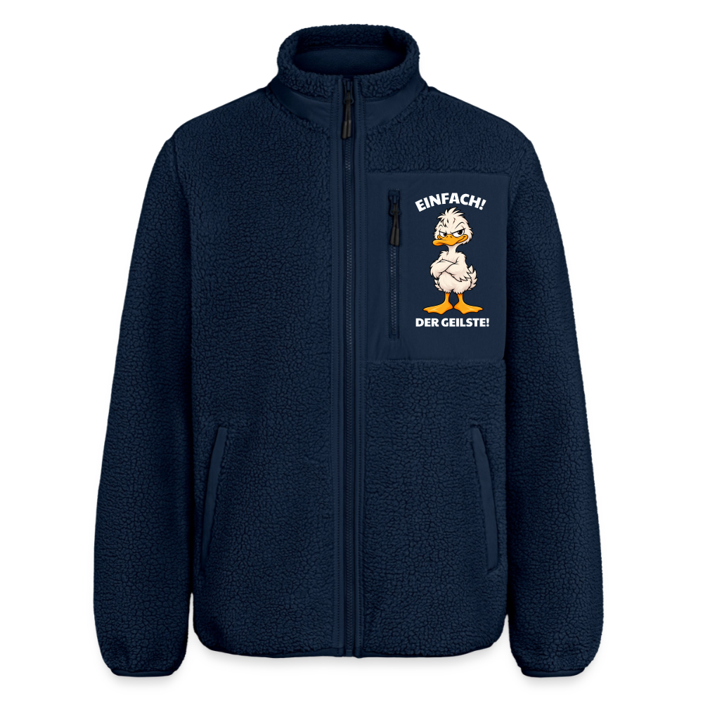 Der Geilste Unisex Sherpajacke von Stanley/Stella - Navy