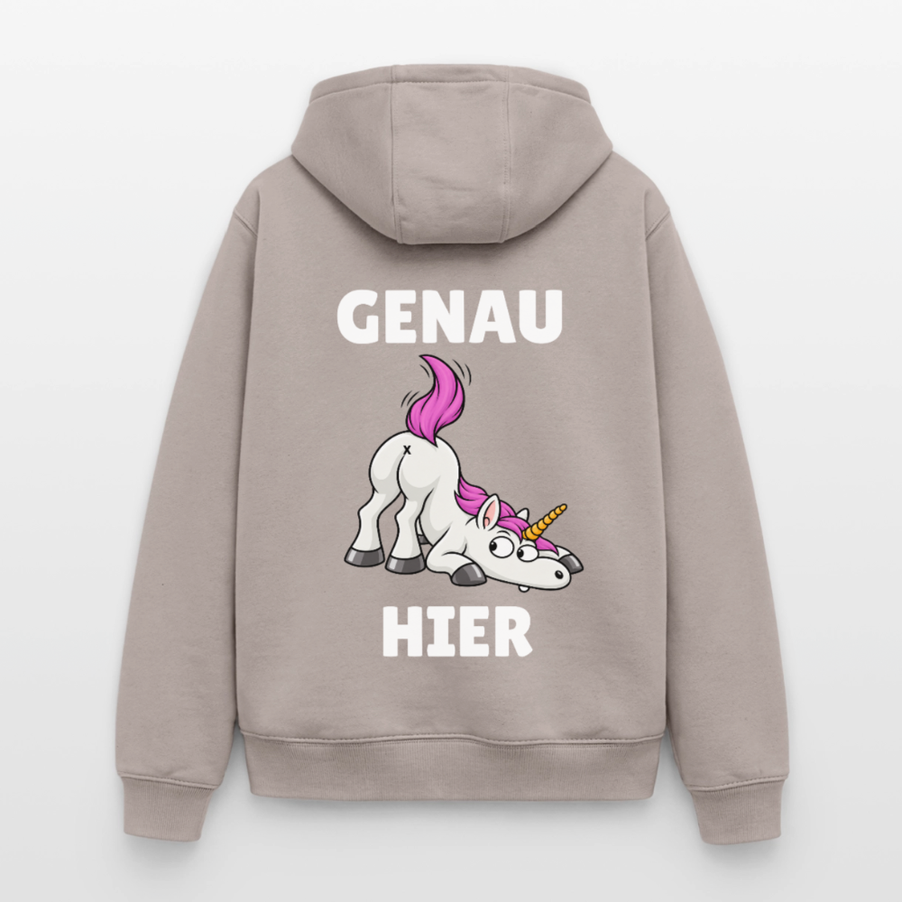 Genau hier Oversized Heavyweight - Taupe