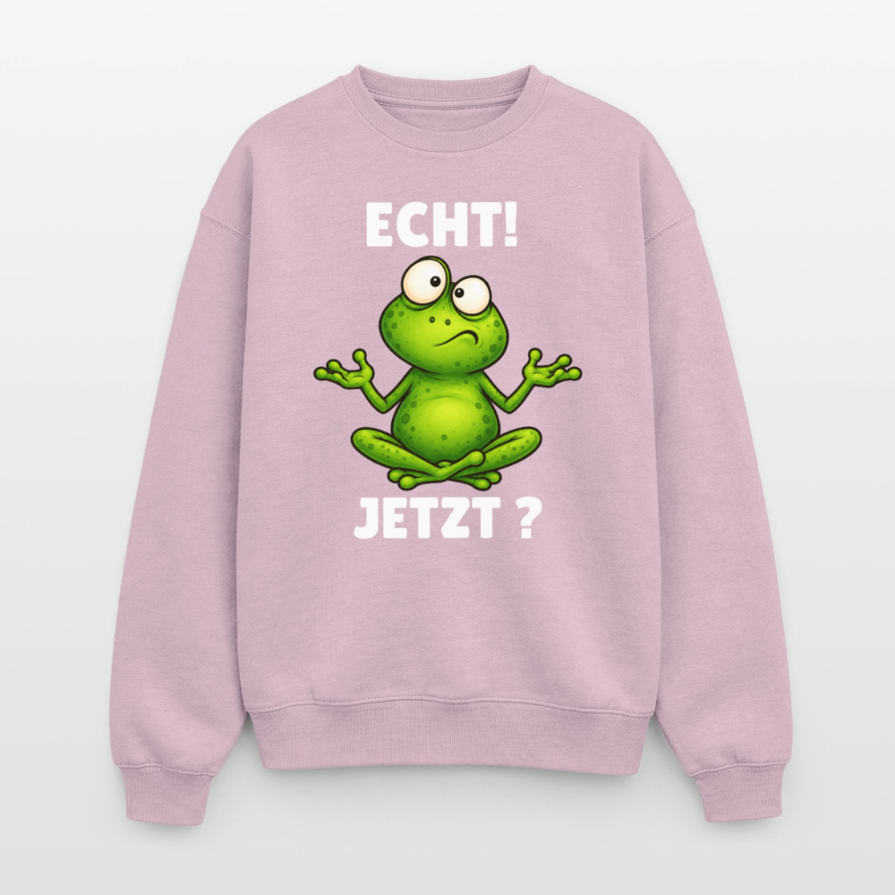 Echt Jetzt  Oversized Heavyweight Sweater - Altrosa