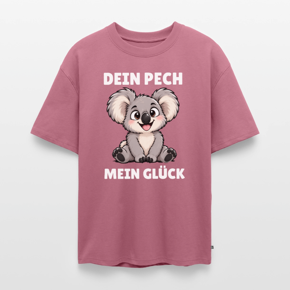 Dein Pech Unisex Premium Oversized Organic T-Shirt - Mauve
