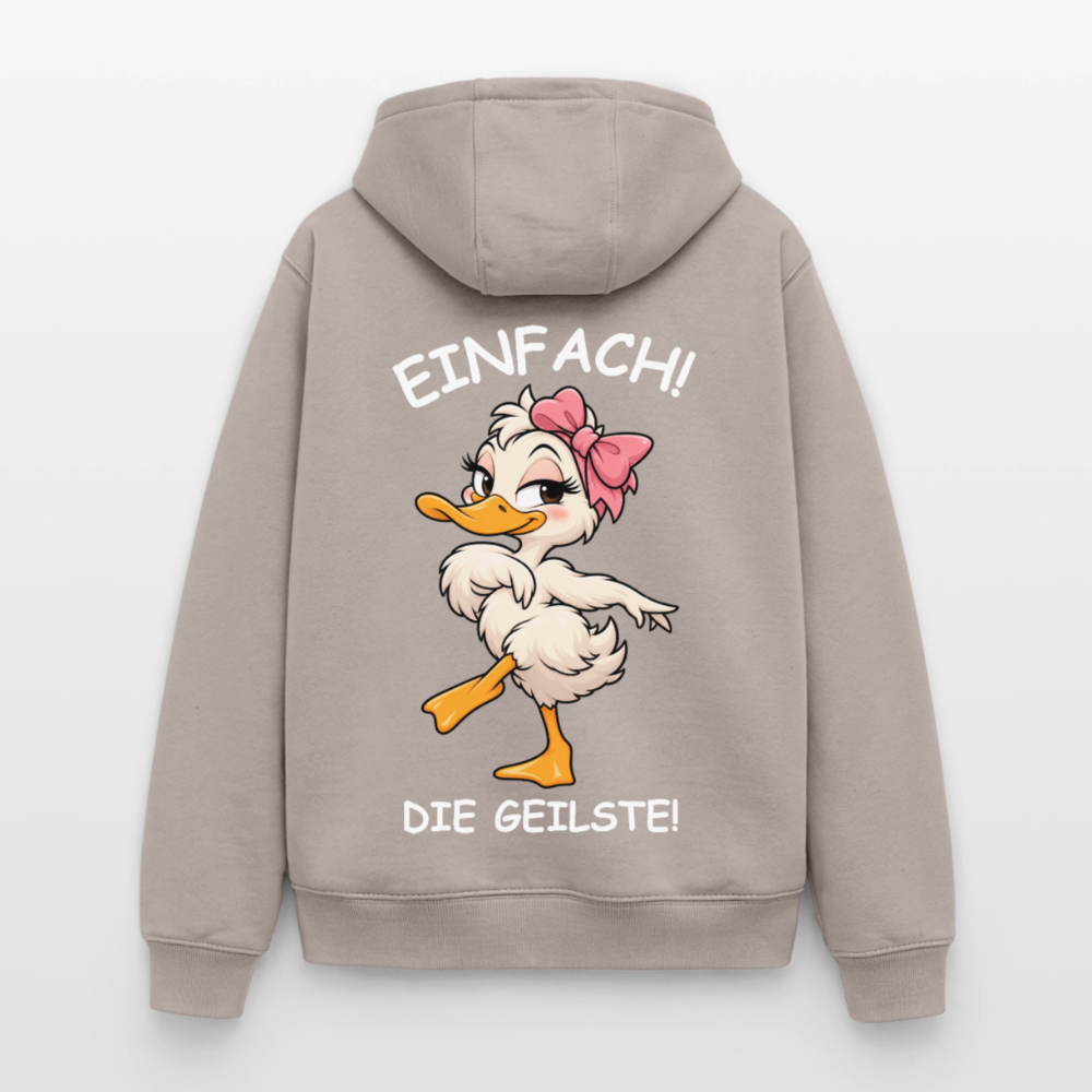 Die Geilste Oversized Heavyweight Hoodie - Taupe