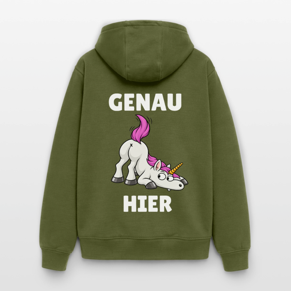 Genau hier Oversized Heavyweight - Khaki