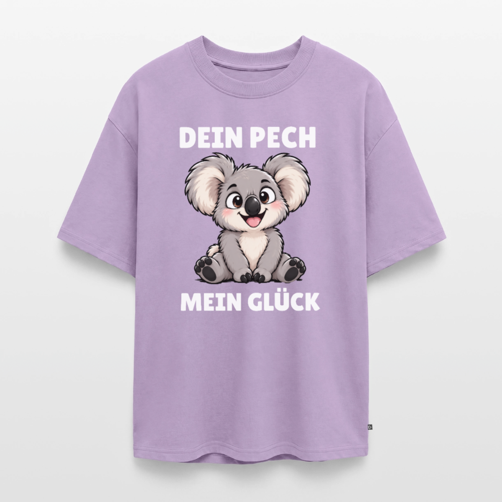 Dein Pech Unisex Premium Oversized Organic T-Shirt - Lavendel